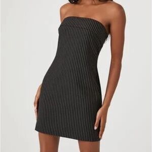 Forever 21 Pinstripe Mini Dress